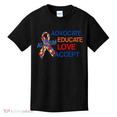 Autism Awareness Educate Kids T-Shirt