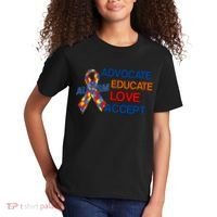 Autism Awareness Educate Kids T-Shirt thumb 2