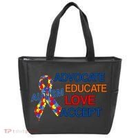 Autism Awareness Educate Tote Bag thumb 0