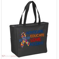Autism Awareness Educate Tote Bag thumb 2