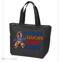 Autism Awareness Educate Tote Bag thumb 3
