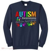 Autism Awareness Educate Love Support Advocate Sweatshirt thumb 0