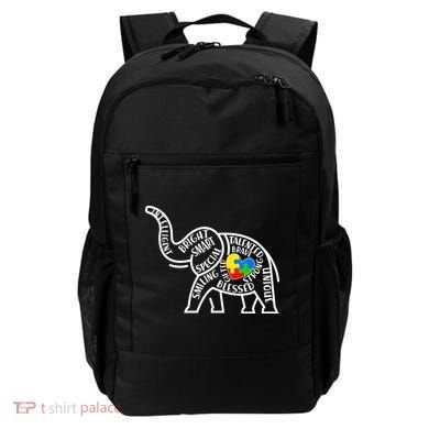 Autism Awareness Elephant  Backpack