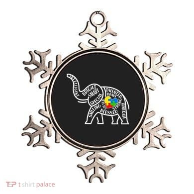 Autism Awareness Elephant  Ornament
