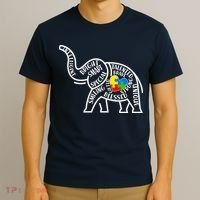 Autism Awareness Elephant  T-Shirt thumb 3