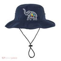 Autism Awareness Elephant  Bucket Hat thumb 0