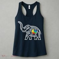 Autism Awareness Elephant  Women's Tank Top thumb 3