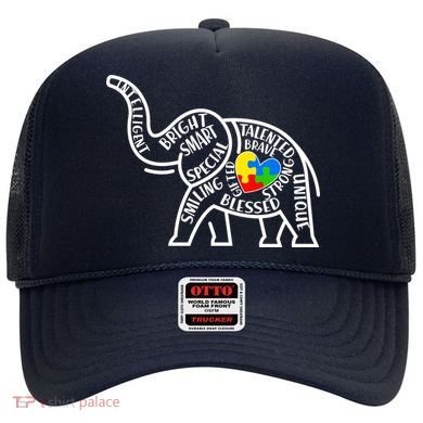 Autism Awareness Elephant  Hat