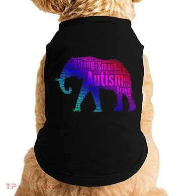 Autism Awareness Elephant Quotes Doggie Tank