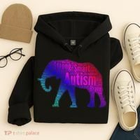 Autism Awareness Elephant Quotes Hoodie thumb 4