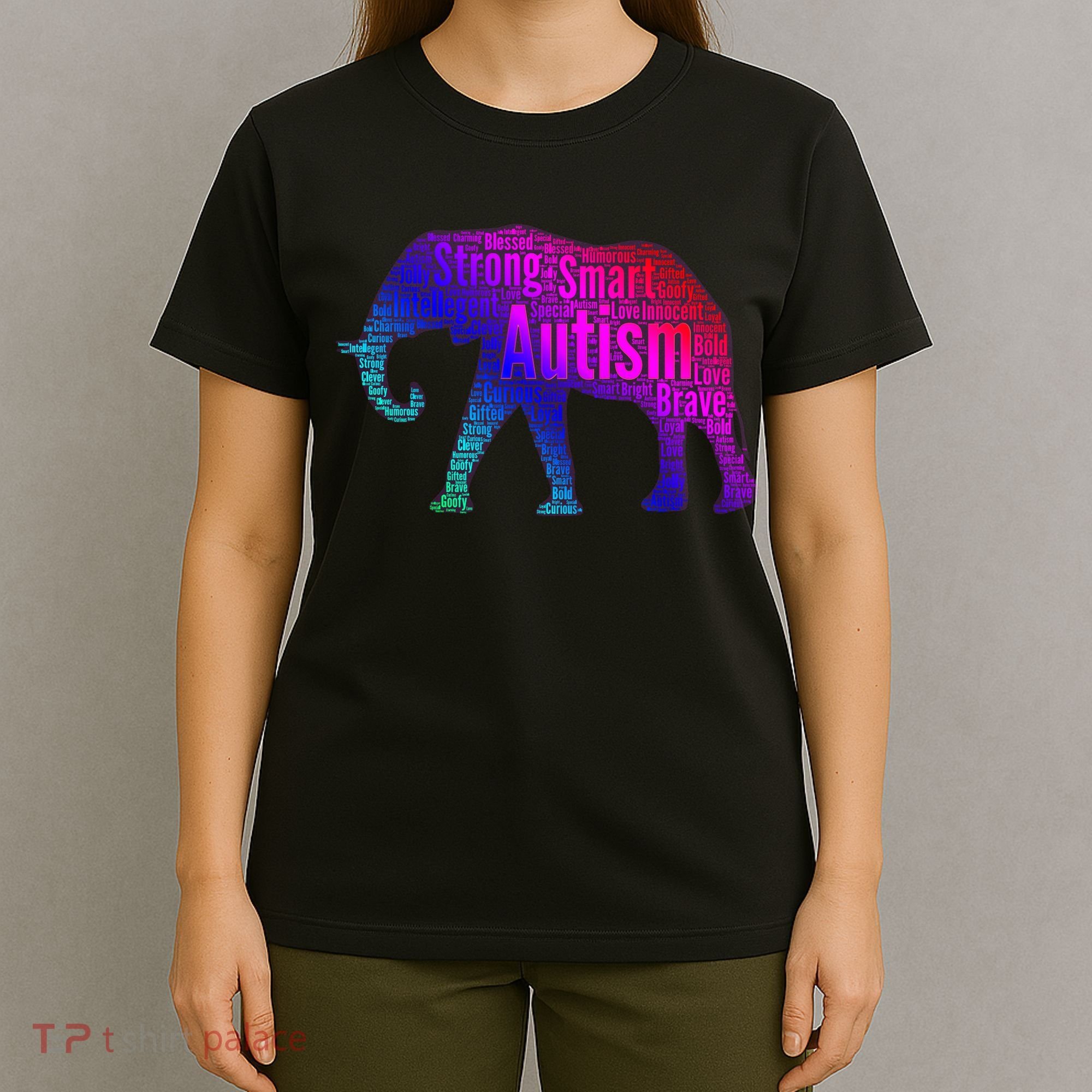 Autism Awareness Elephant Quotes T-Shirt