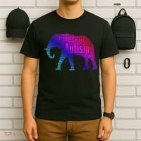 Autism Awareness Elephant Quotes T-Shirt thumb 6