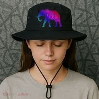 Autism Awareness Elephant Quotes Bucket Hat thumb 3