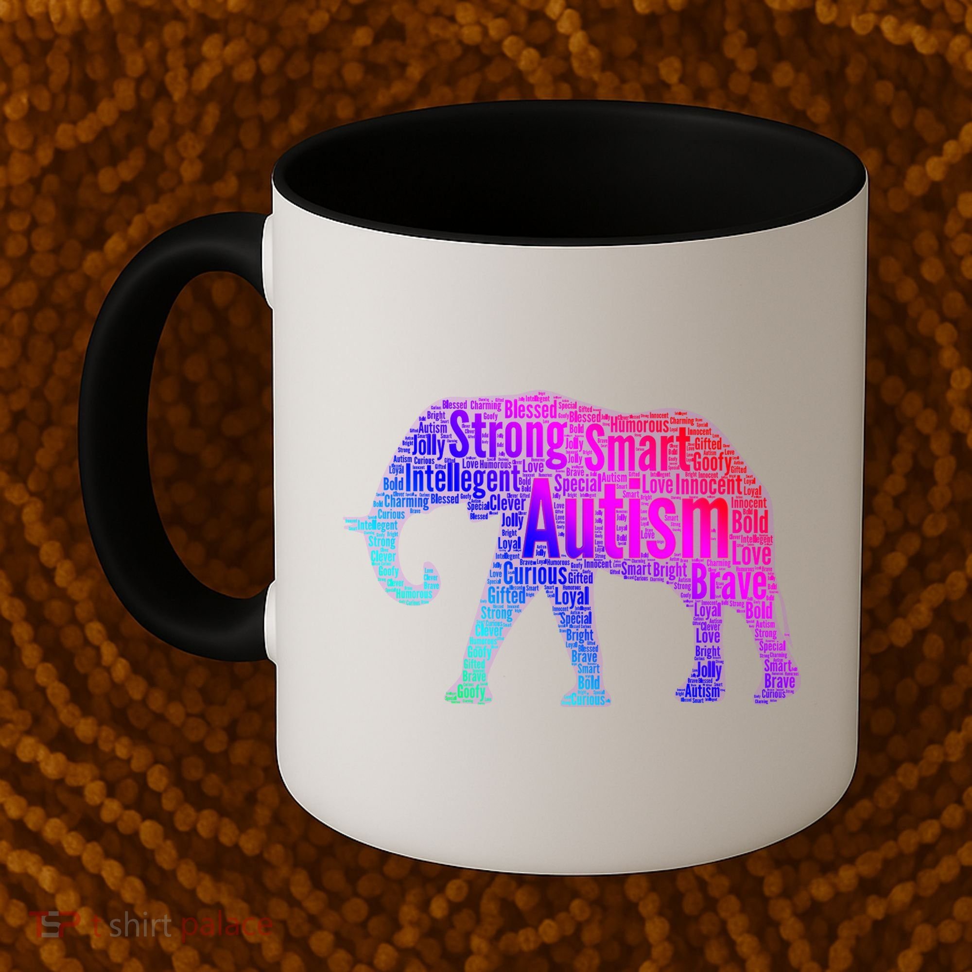 Autism Awareness Elephant Quotes Coffee Mug