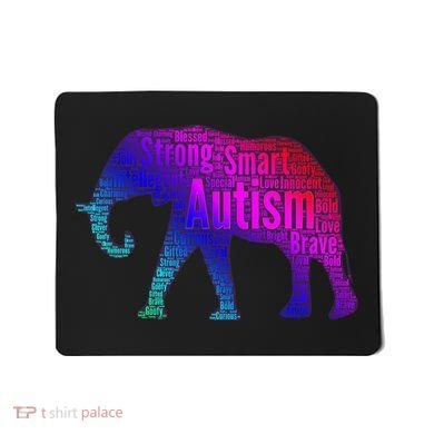 Autism Awareness Elephant Quotes Mousepad