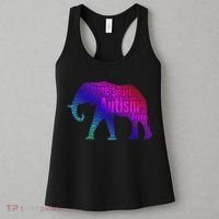Autism Awareness Elephant Quotes Women's Tank Top thumb 3