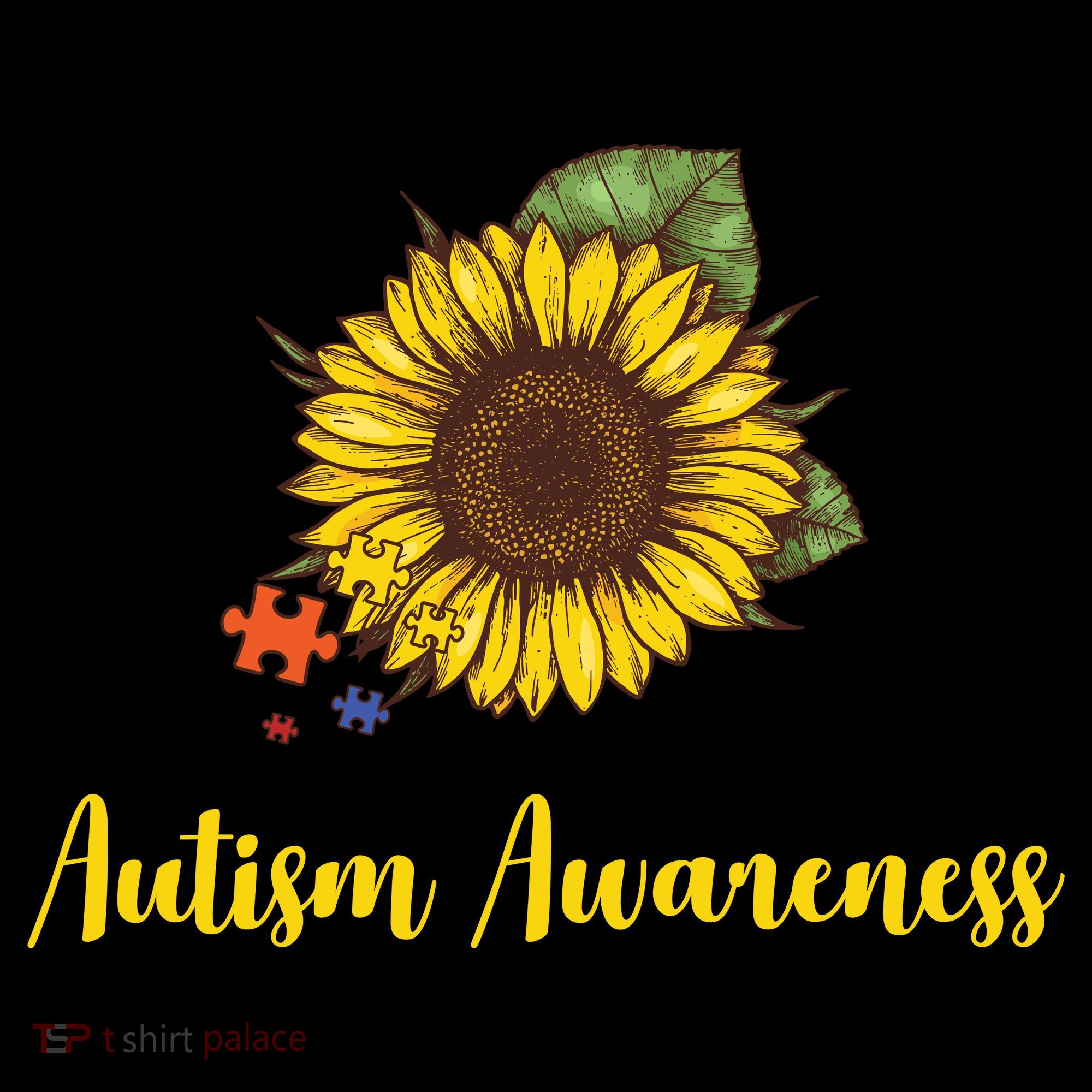Autism Awareness Flower Puzzle Women's Hoodie