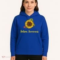Autism Awareness Flower Puzzle Hoodie thumb 5