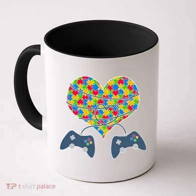Autism Awareness Gamer Love  Coffee Mug