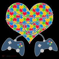 Autism Awareness Gamer Love  Women's Hoodie thumb 2