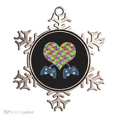 Autism Awareness Gamer Love  Ornament