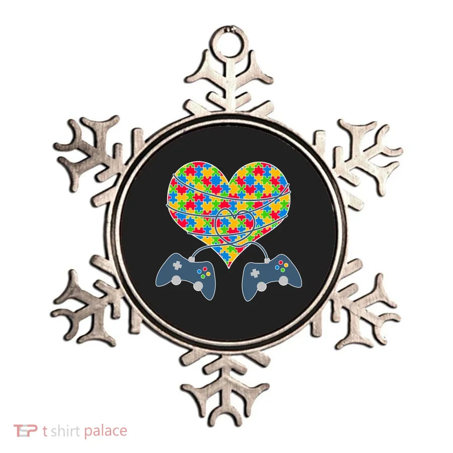 Autism Awareness Gamer Love  Ornament