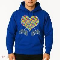 Autism Awareness Gamer Love  Hoodie thumb 2