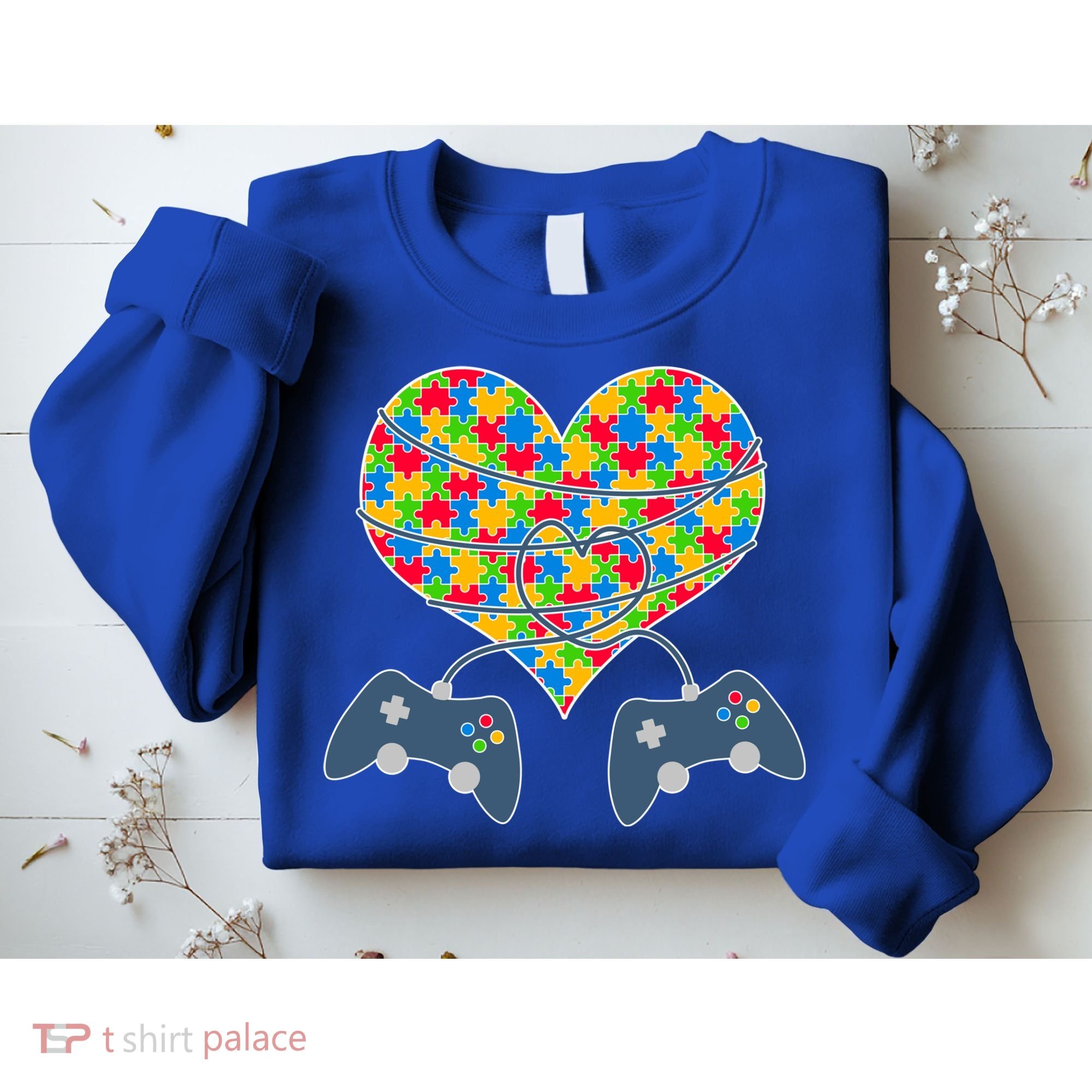 Autism Awareness Gamer Love  Sweatshirt