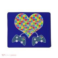 Autism Awareness Gamer Love  Mousepad thumb 0
