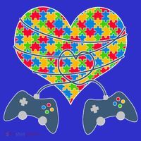 Autism Awareness Gamer Love  Women's Tank Top thumb 5