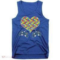 Autism Awareness Gamer Love  Tank Top thumb 0