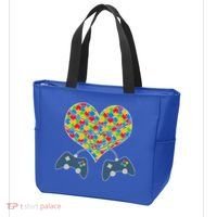 Autism Awareness Gamer Love  Tote Bag thumb 3