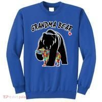 Autism Awareness Grandma Bear Sweatshirt thumb 0