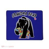 Autism Awareness Grandma Bear Mousepad thumb 0