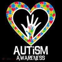 Autism Awareness Holding Hands Heart Puzzle Backpack thumb 2