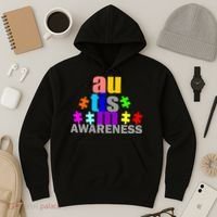 Autism Awareness Logo Hoodie thumb 3