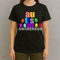 Autism Awareness Logo T-Shirt thumb 4