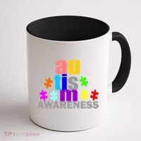 Autism Awareness Logo Coffee Mug thumb 1