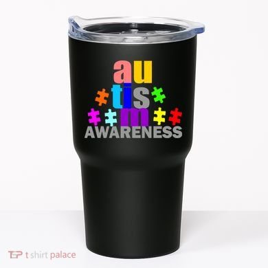 Autism Awareness Logo Tumbler