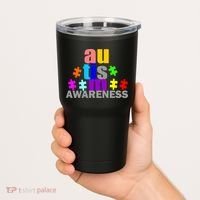 Autism Awareness Logo Tumbler thumb 2