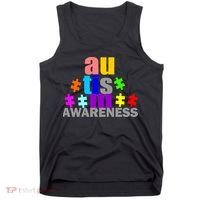 Autism Awareness Logo Tank Top thumb 0