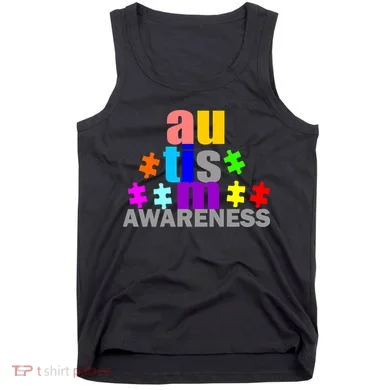 Autism Awareness Logo Tank Top