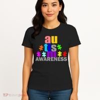 Autism Awareness Logo Women's T-Shirt thumb 4