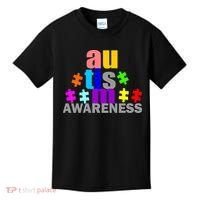 Autism Awareness Logo Kids T-Shirt thumb 0