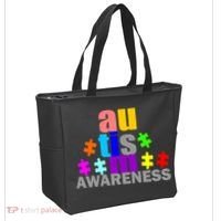Autism Awareness Logo Tote Bag thumb 2