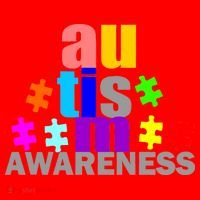 Autism Awareness Logo Santa Hat thumb 1