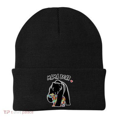 Autism Awareness Moma Bear Beanie