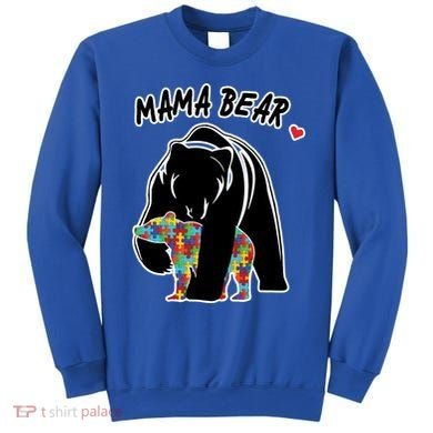 Autism Awareness Moma Bear Sweatshirt