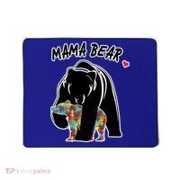 Autism Awareness Moma Bear Mousepad thumb 0