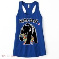 Autism Awareness Moma Bear Women's Tank Top thumb 0